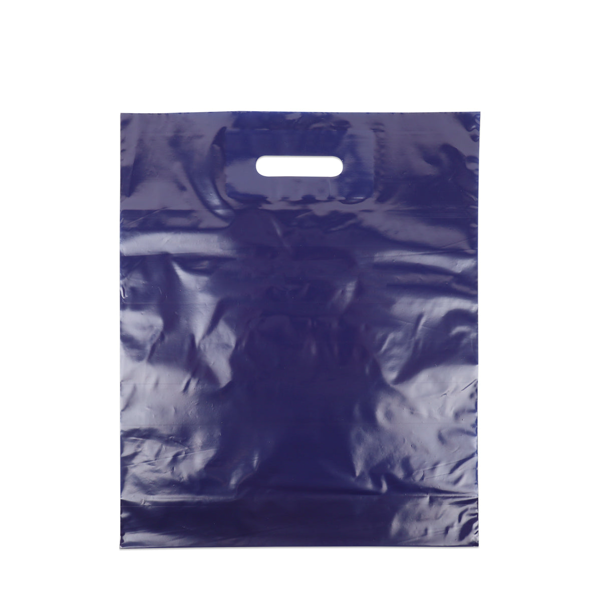 Budget plastiek tassen - Effen kleuren