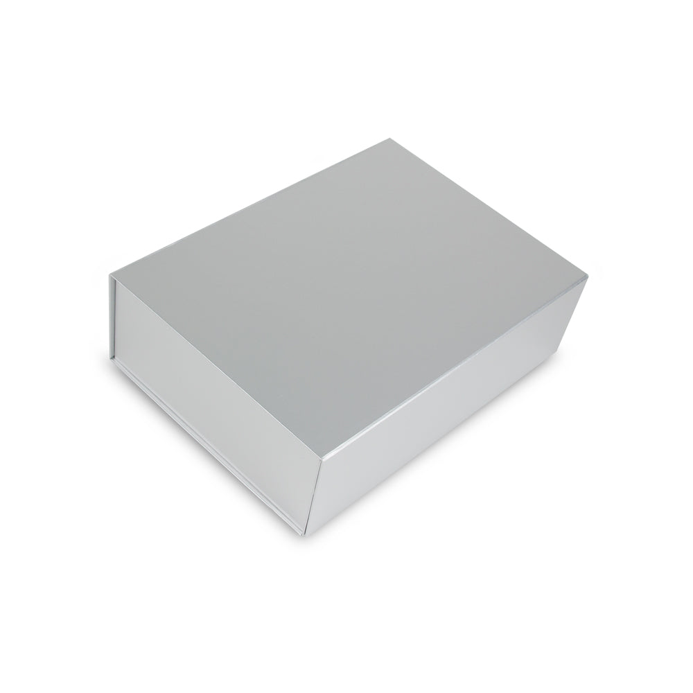 Magneetdozen Glans gelamineerde - goud, zilver , rood en zwart/wit.