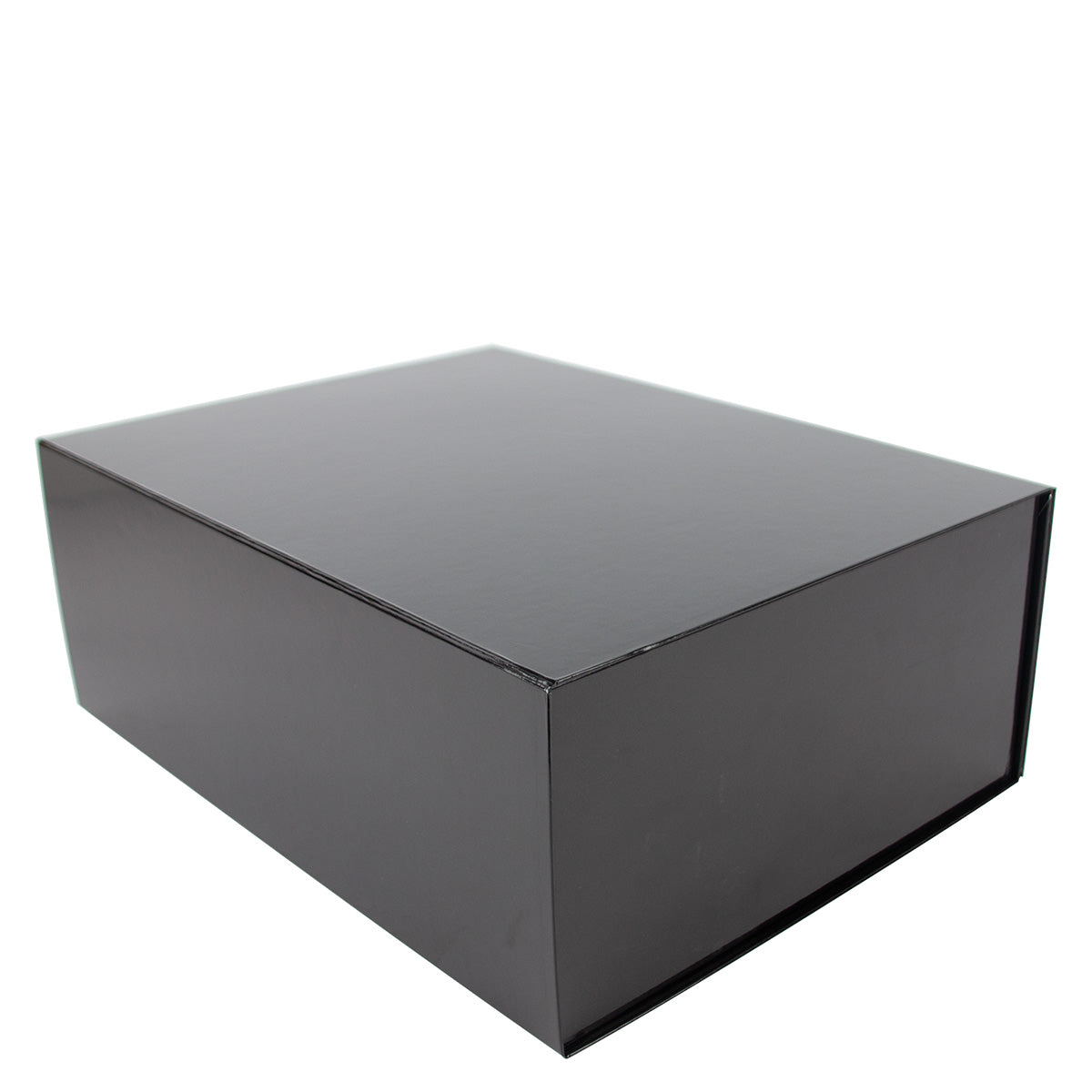 Magneetdozen zwart glans gelamineerd
