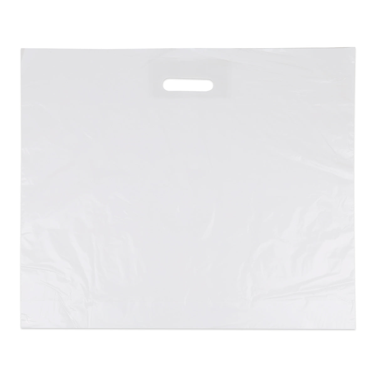 Budget plastiek tassen - Wit
