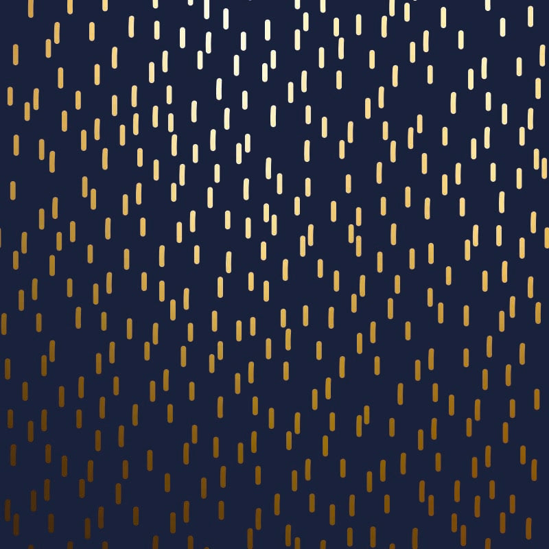 Metallic inpakpapier - Streepjes dessin