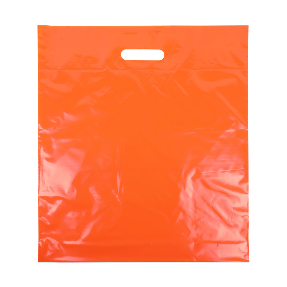 Budget plastiek tassen - Effen kleuren