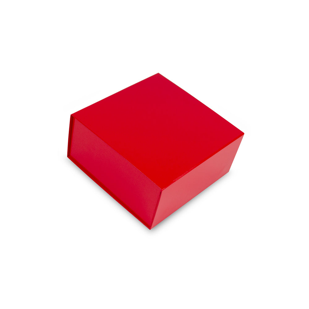 Magneetdozen Glans gelamineerde - goud, zilver , rood en zwart/wit.