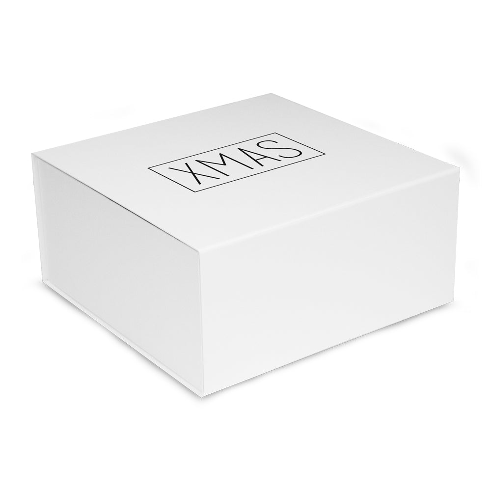 Luxe kerstmagneetdozen - XMAS