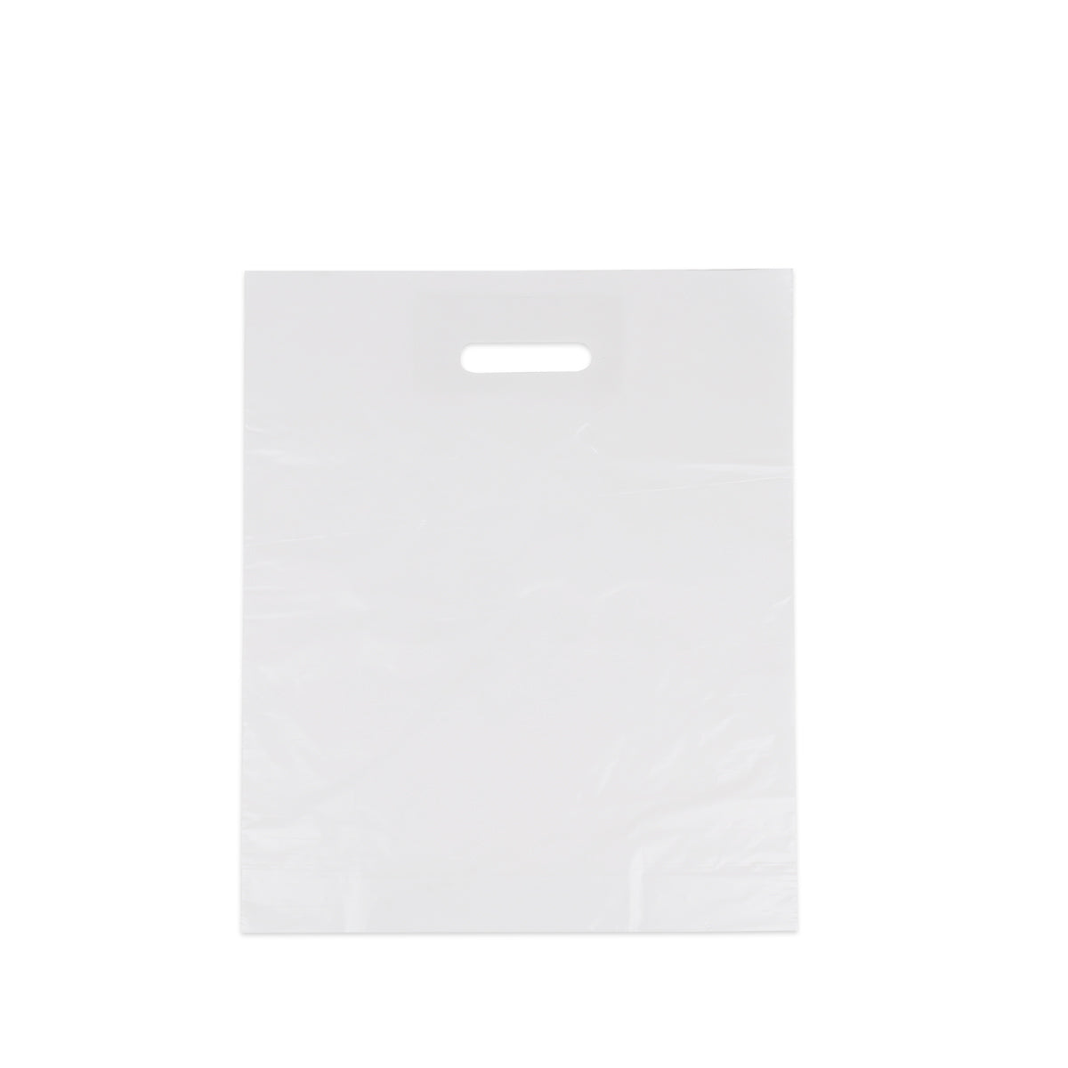 Budget plastiek tassen - Wit