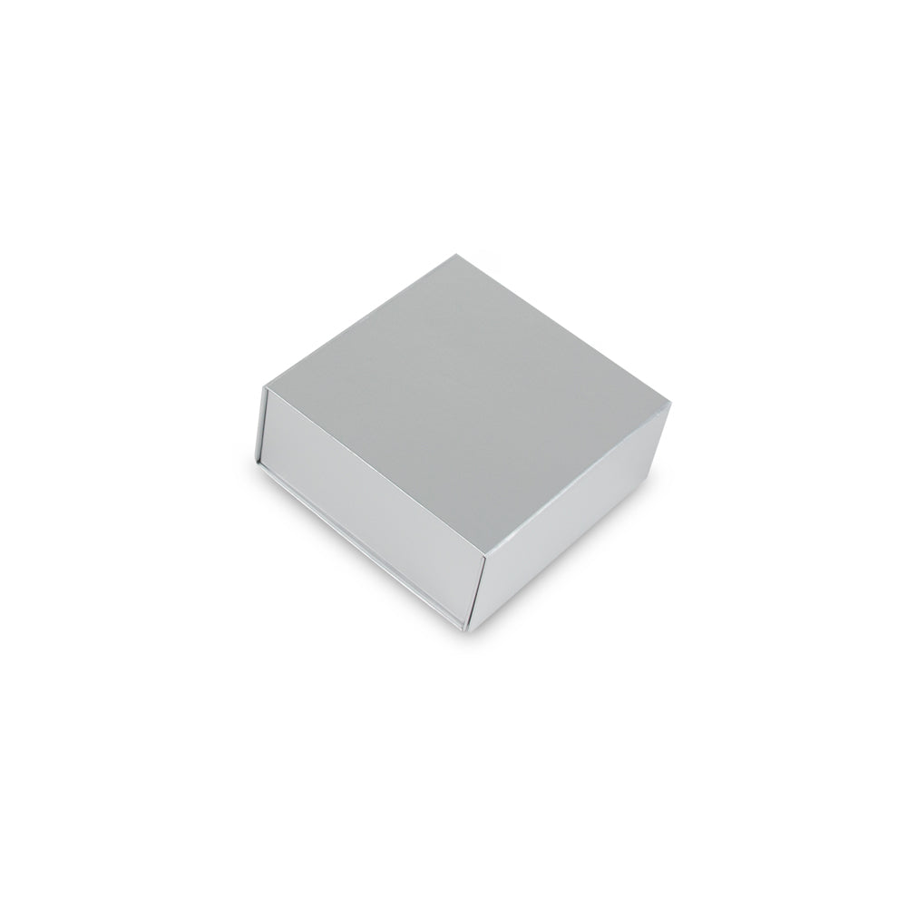 Magneetdozen Glans gelamineerde - goud, zilver , rood en zwart/wit.