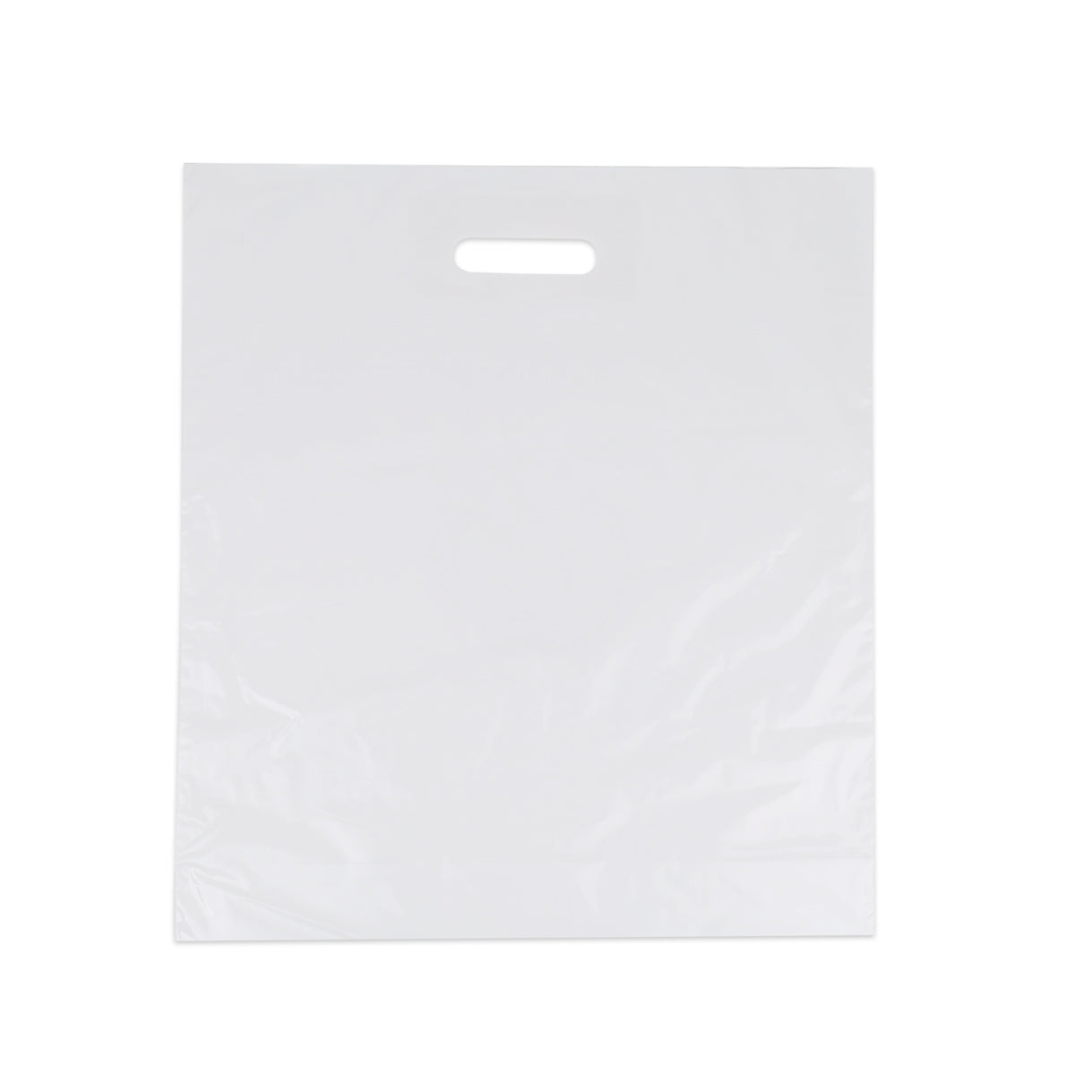 Budget plastiek tassen - Wit