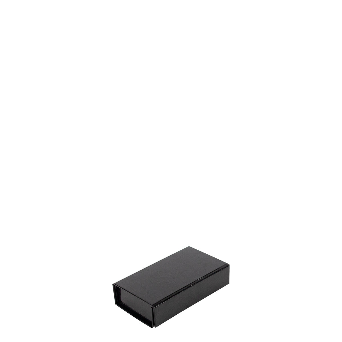 Magneetdozen zwart glans gelamineerd
