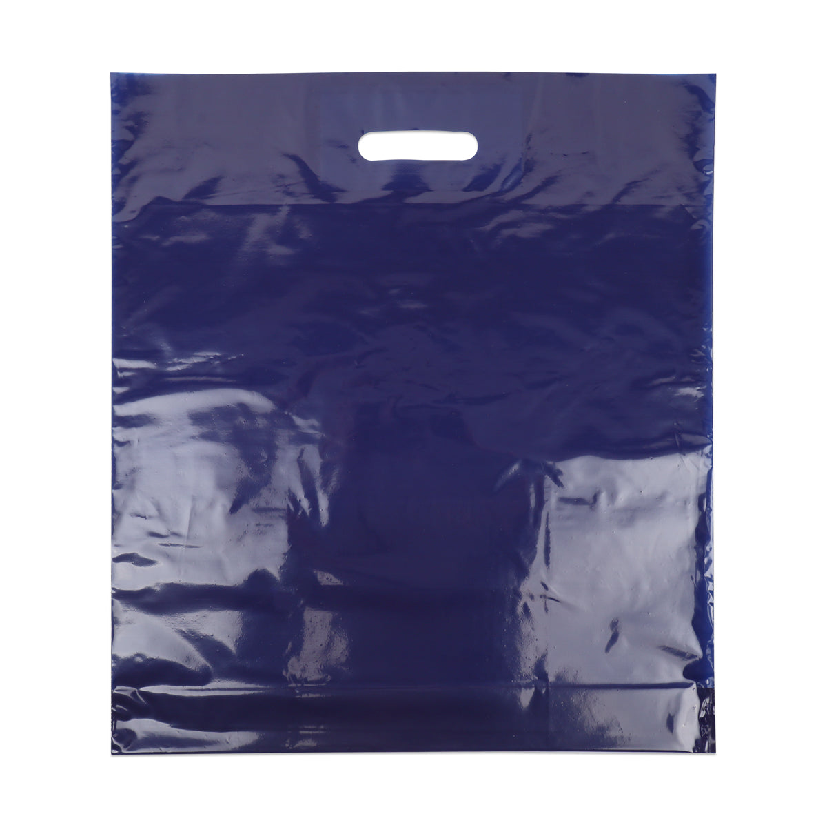 Budget plastiek tassen - Effen kleuren
