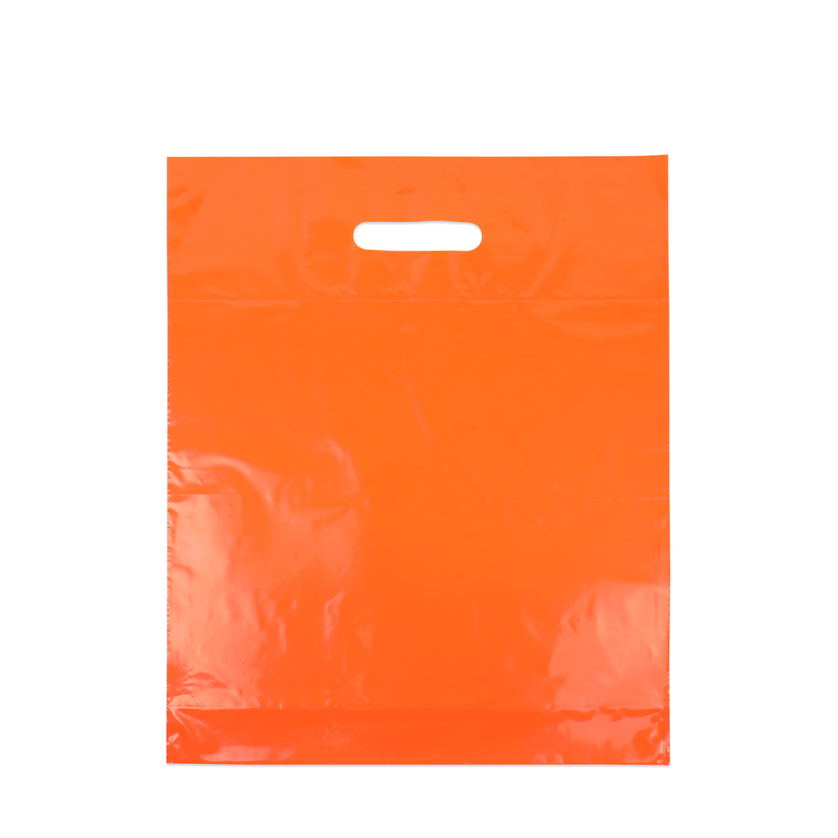 Budget plastiek tassen - Effen kleuren