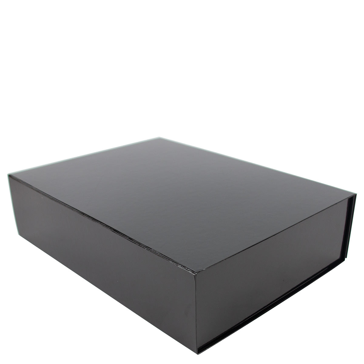 Magneetdozen zwart glans gelamineerd