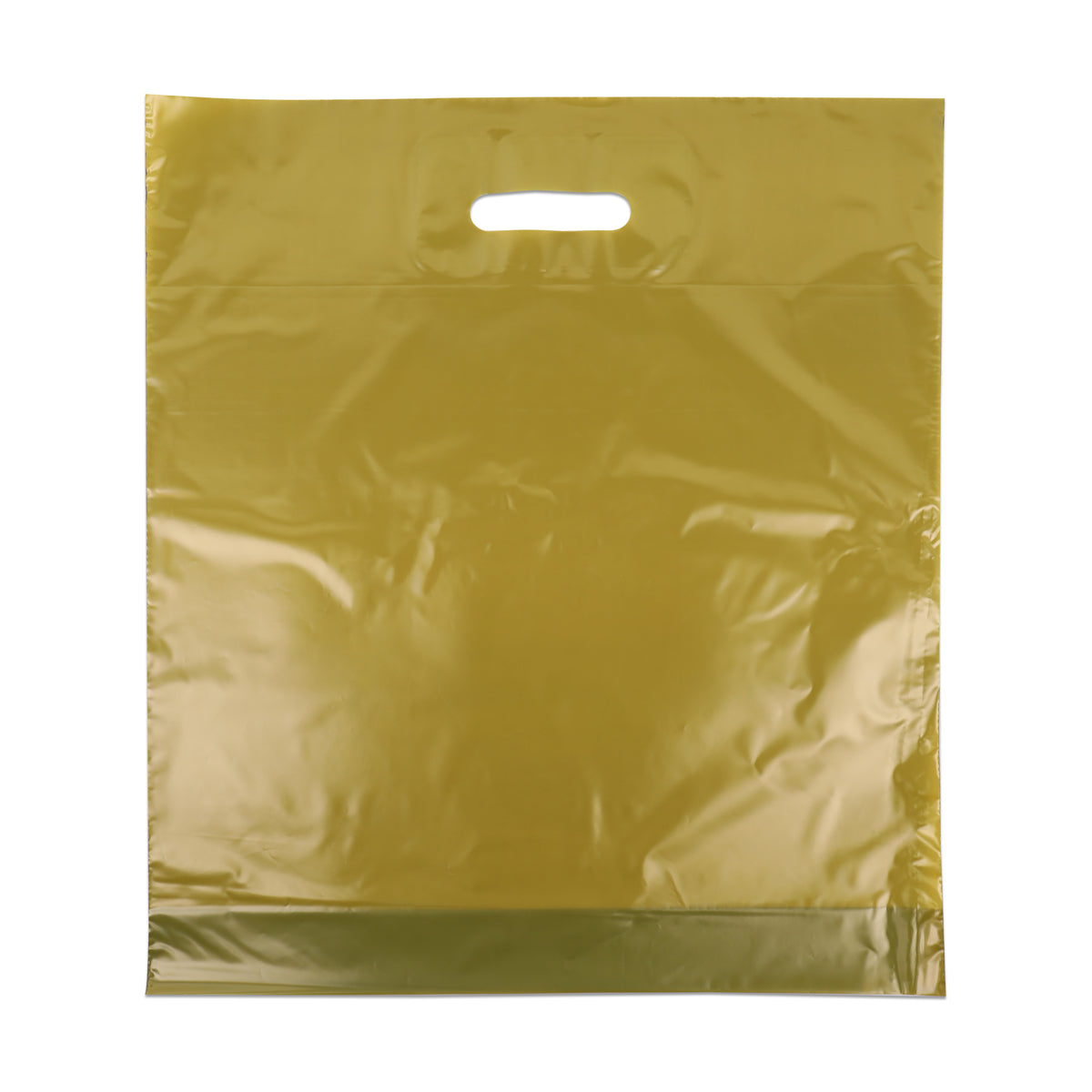 Budget plastiek tassen - Effen kleuren