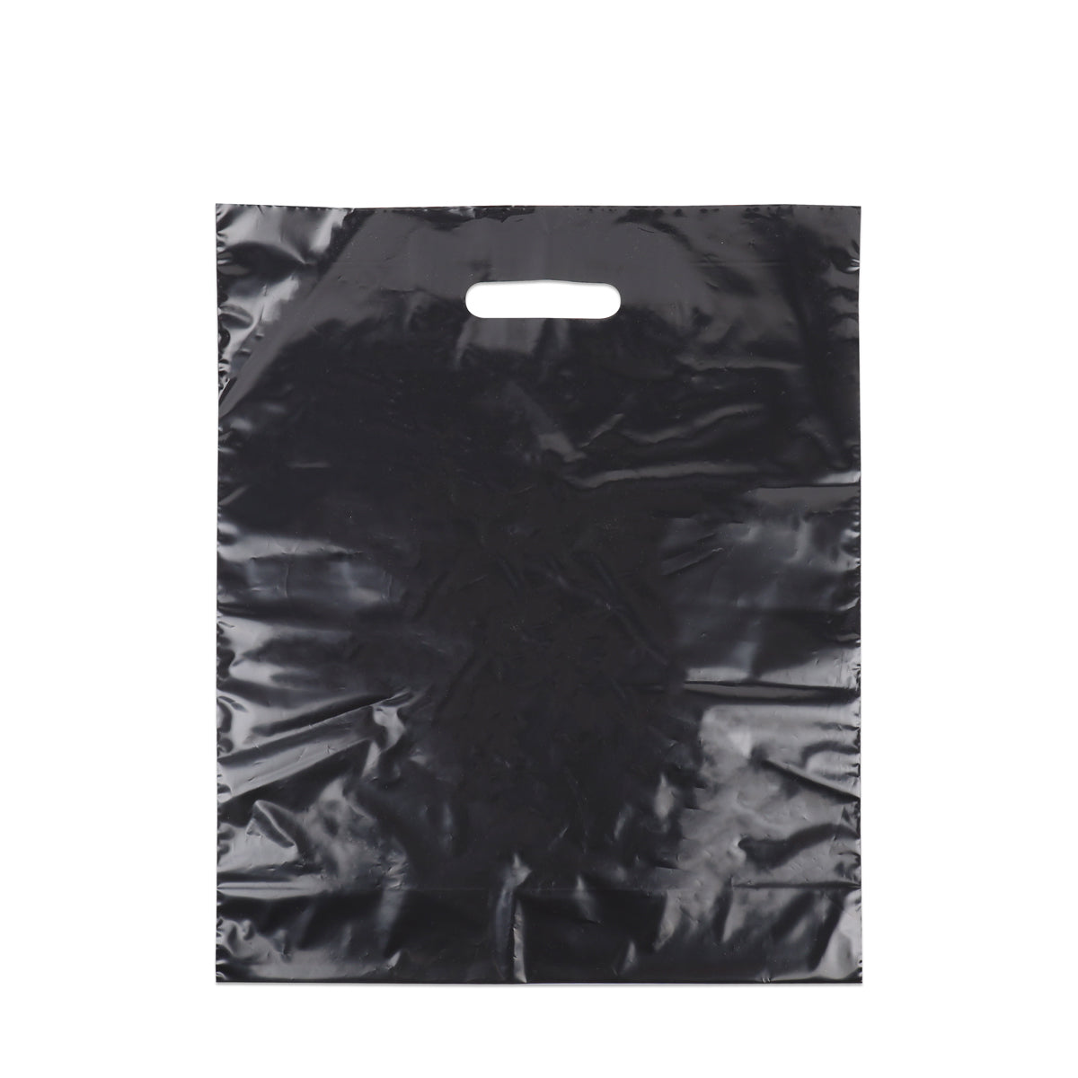 Budget plastiek tassen - Effen kleuren