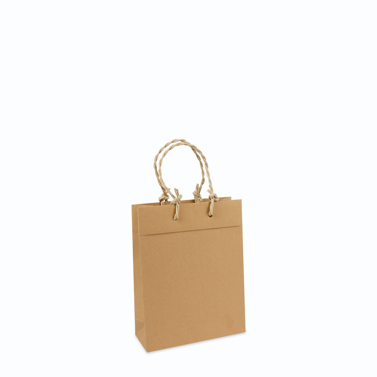 Luxe gerecyclede kraft tassen met omslag