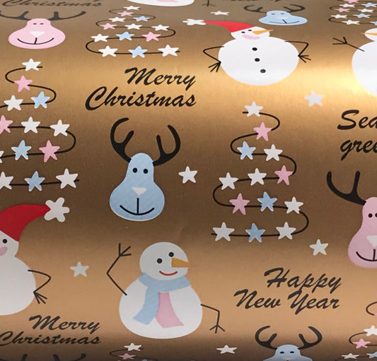 Kerst inpakpapier - D90207
