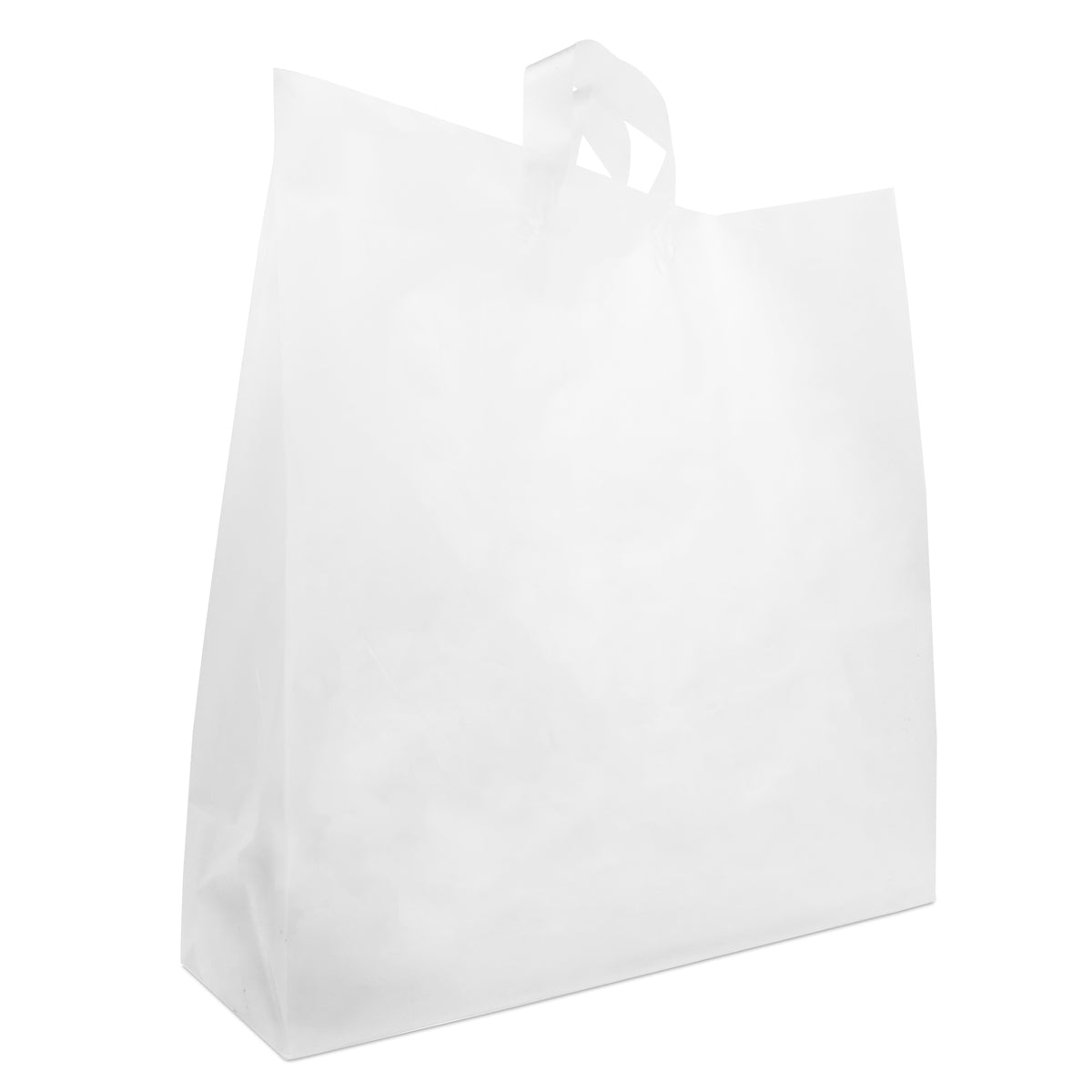 Plastic blokbodemtassen - Semi transparant