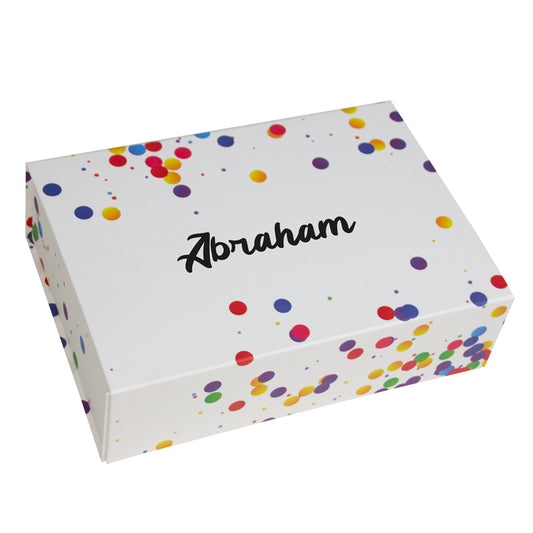 Magneetdozen - Confetti / Druknaam Abraham